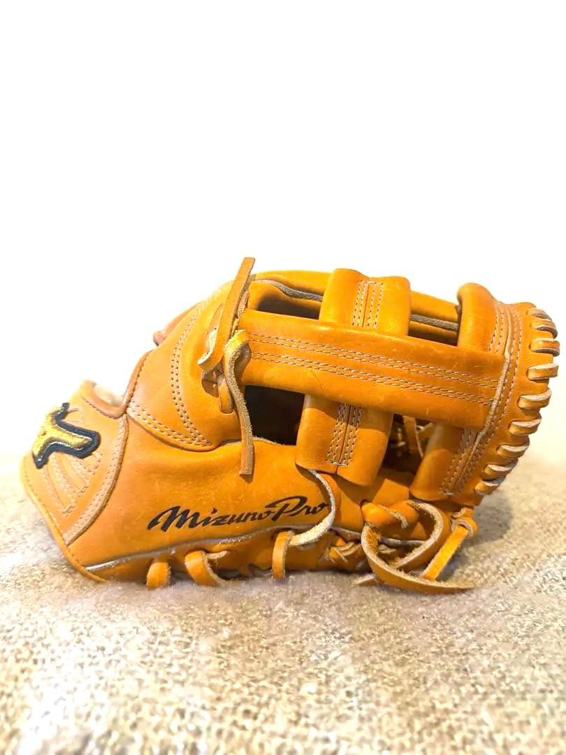【やっち】Mizuno Pro ミズノプロ　軟式グローブ 内野用