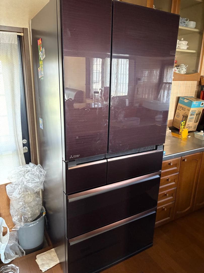 GY1128 三菱 MR-WX70C-BR1 ノンフロン冷凍冷蔵庫 2018年製