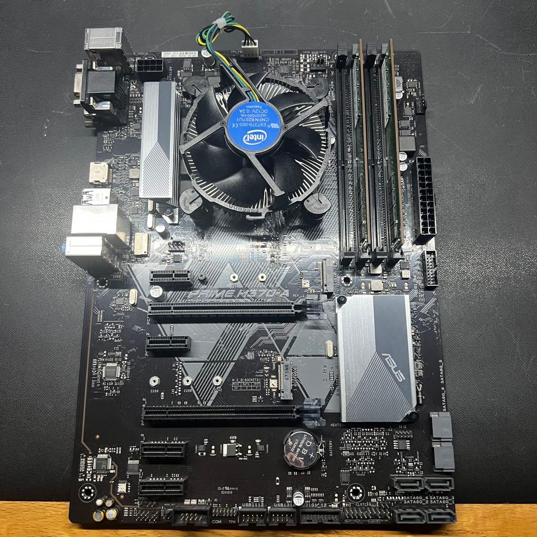 Core i5 8400 DDR4 8GB マザーボード CPUクーラー　セット