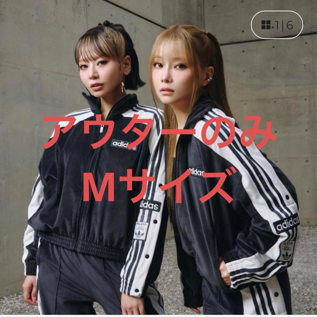 adidas アディダス W ADIBREAK VELOUR TT アウター