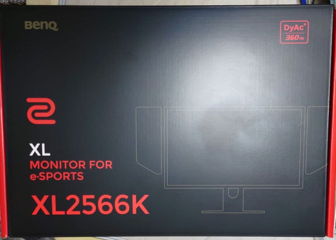 ディスプレイ・モニター本体 BenQ Zowie XL 2566K 360Hz