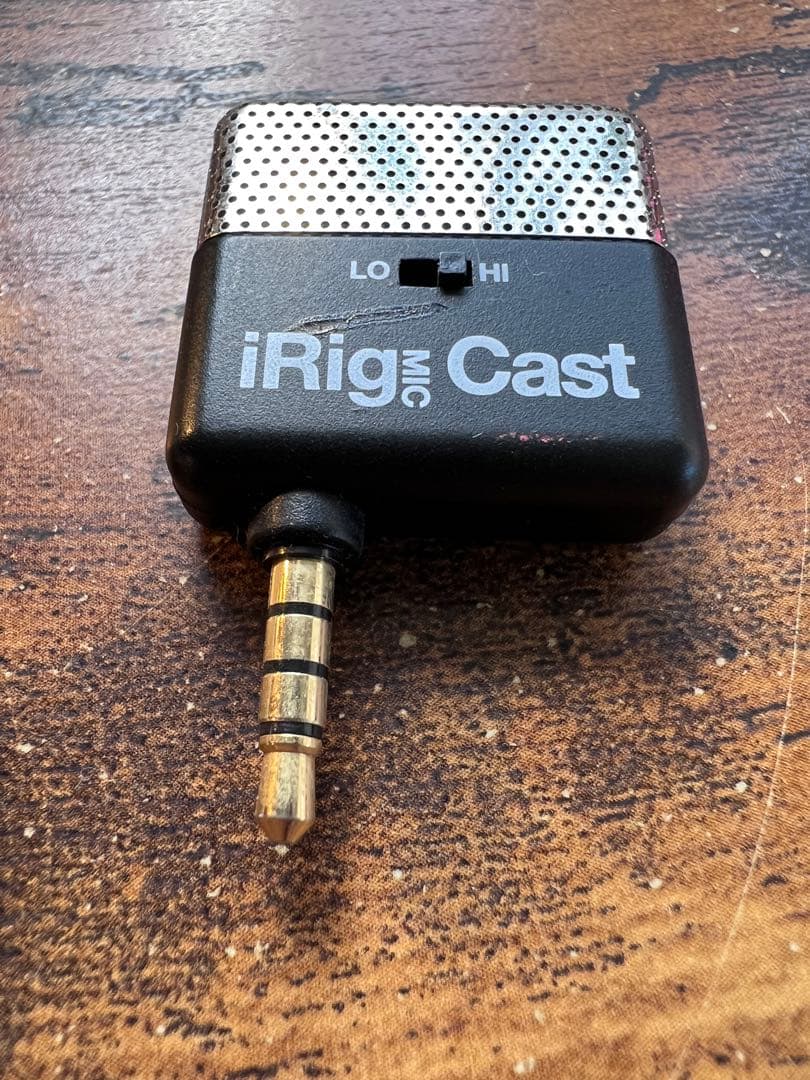 スマホアクセサリー iRig MIC Cast