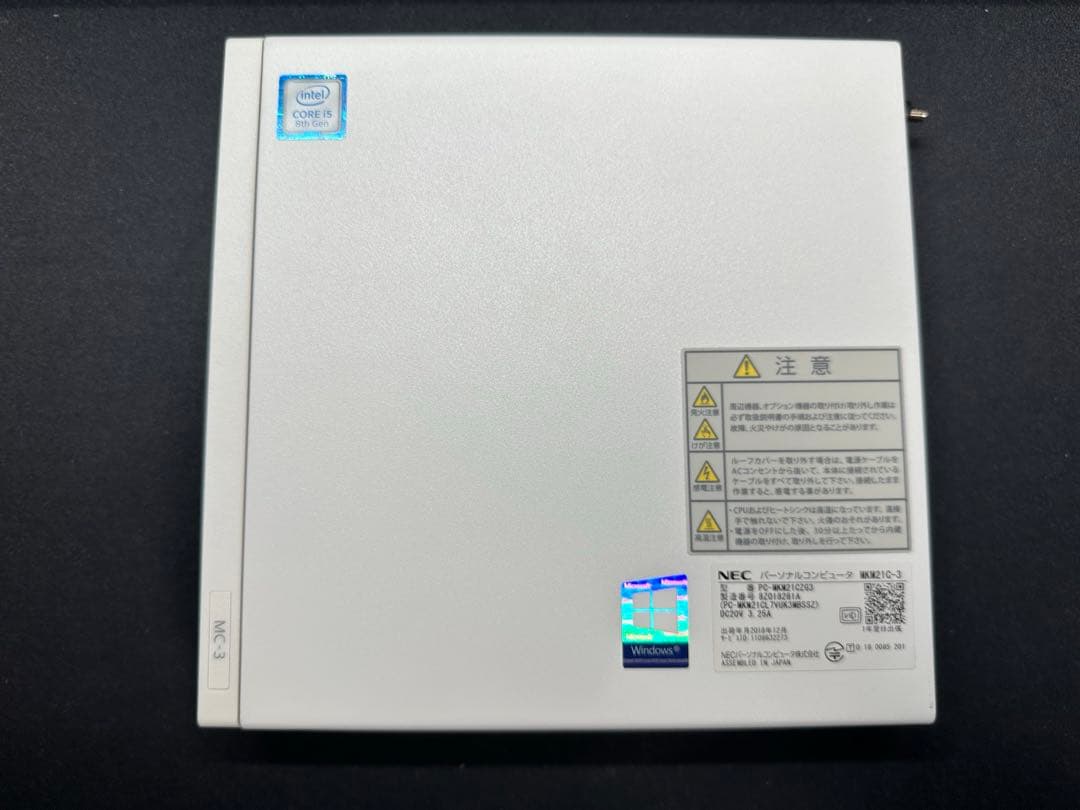 NEC Mate ミニPC i5-8500T 16GB 512GB