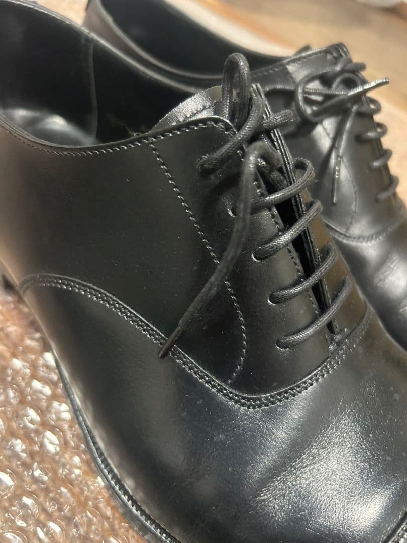 Crockett Jones ブラックドレスシューズ ビジネス　黒　8.5