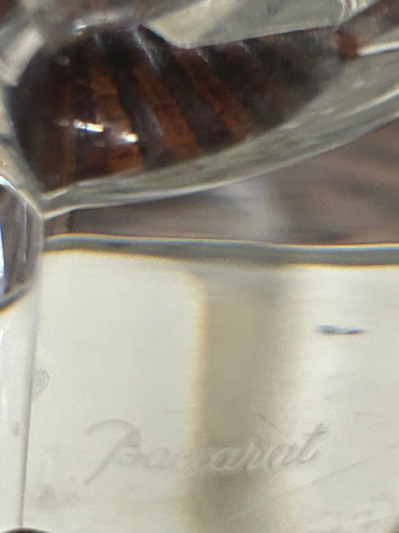 バカラ　オブジェクティフ　大型サイズ　25センチ　花瓶