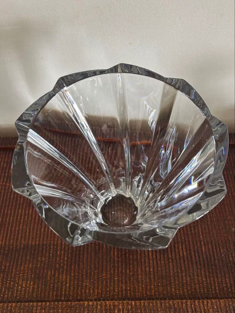 バカラ　オブジェクティフ　大型サイズ　25センチ　花瓶