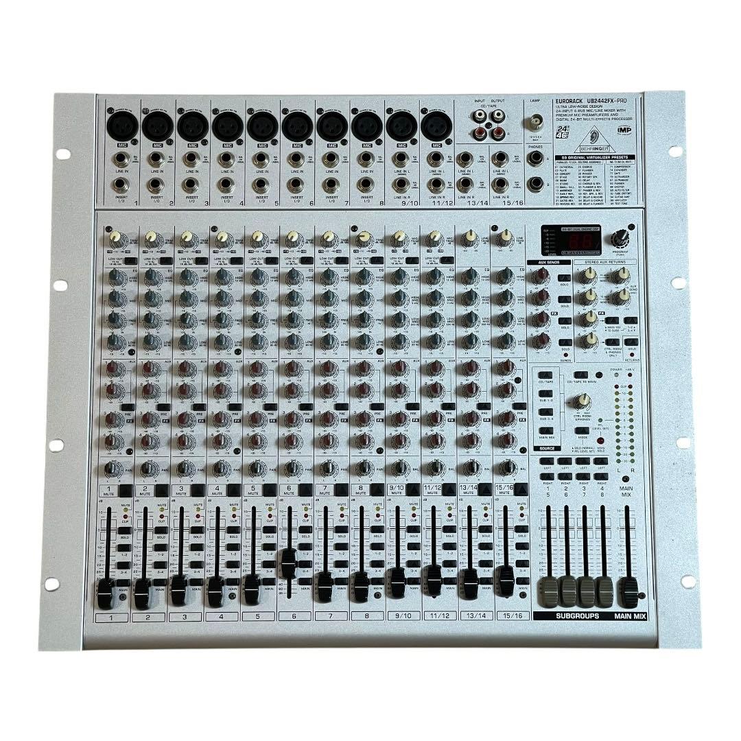 BEHRINGER ベリンガー UB2442FX-PRO ミキサー 動作品