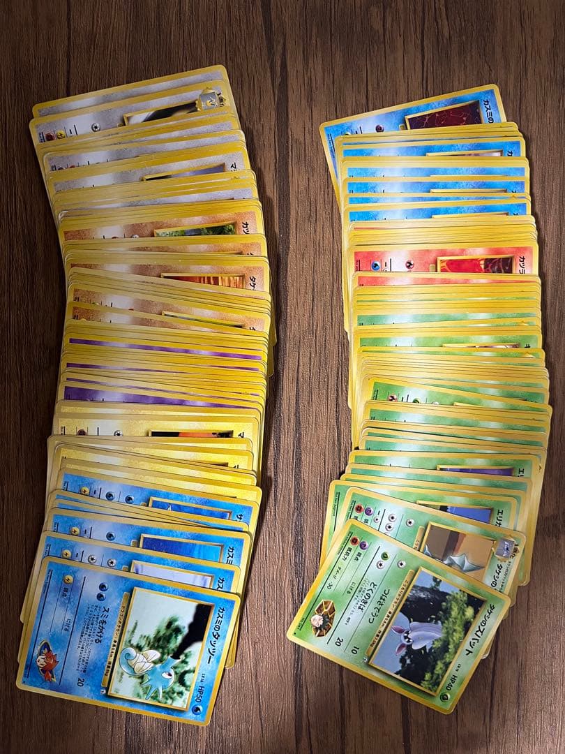 旧裏　ポケモンジムノーマルカードダブりなし125枚