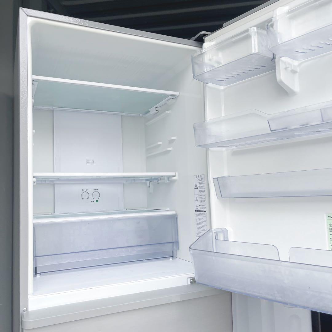 6取付無料！AQUAスタイリッシュミスティシルバー高性能4ドア冷蔵庫！洗濯機
