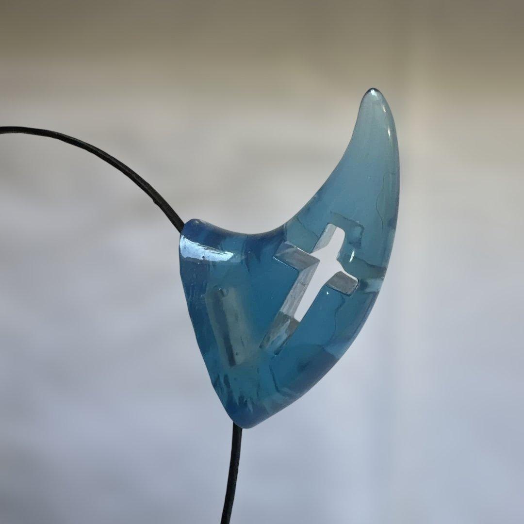 ⭐︎新品未使用⭐︎リリコラム ツノカチュ 透明ブルー