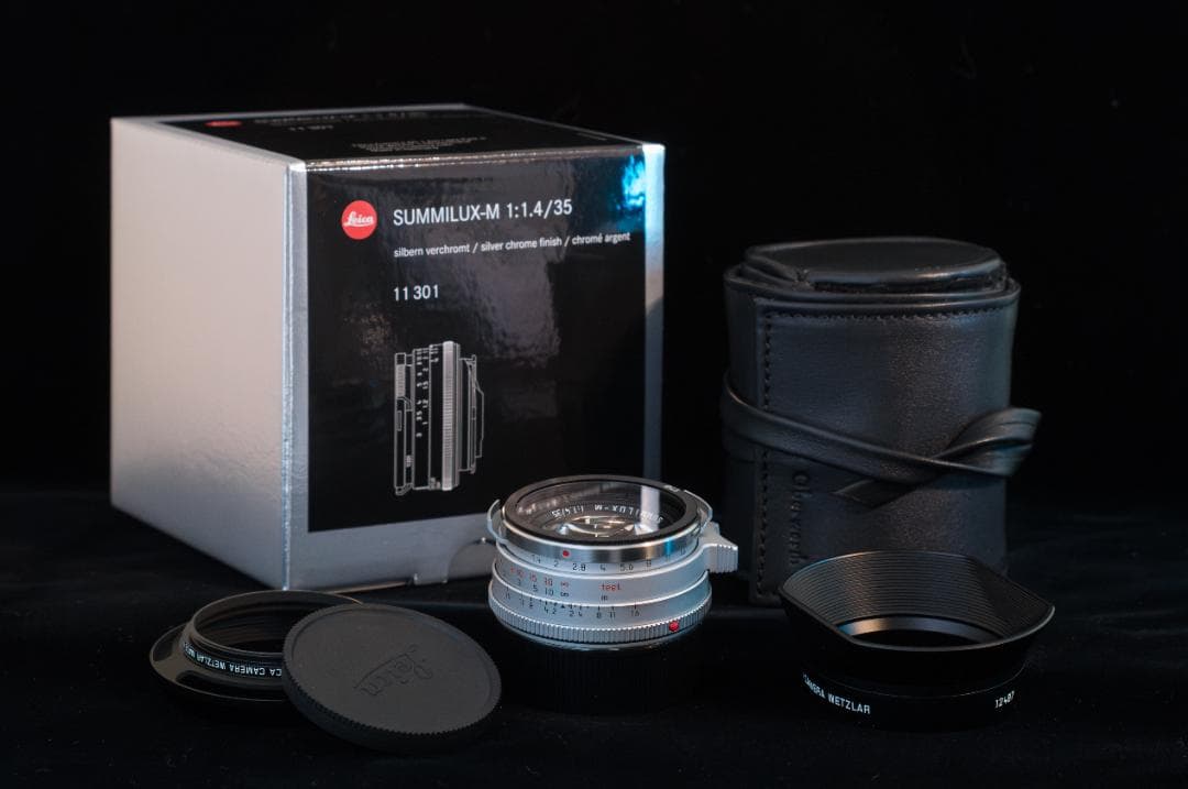 Sony専用：ライカ ズミルックス M 35mm F1.4 スチールリム 復刻版