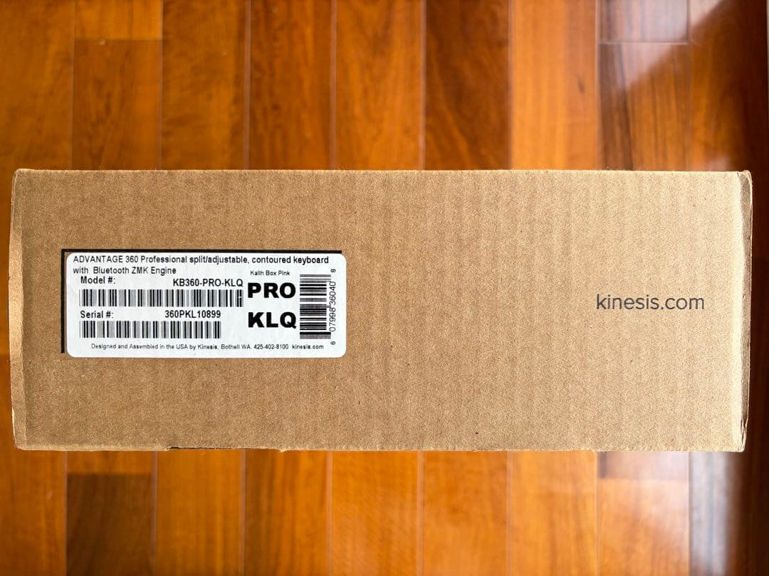 キーボード Kinesis Advantage360 Pro (Bluetooth)