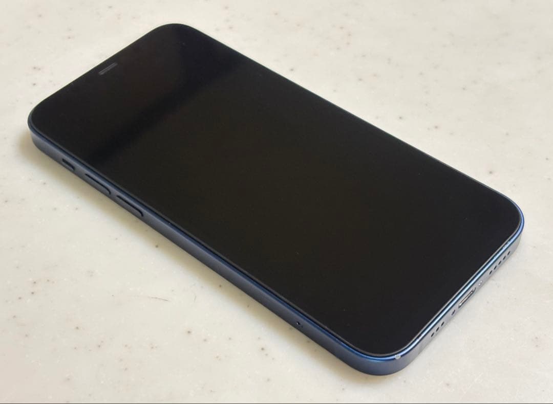 [Simフリー] iPhone12 ブルー 64GB 本体 バッテリー100%