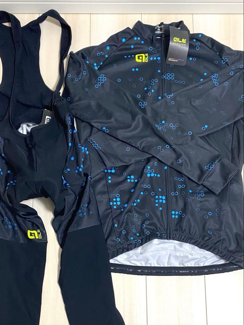 【値下げ！】Alé アレー 冬用 サイクルウェア 上下セット サイズXL