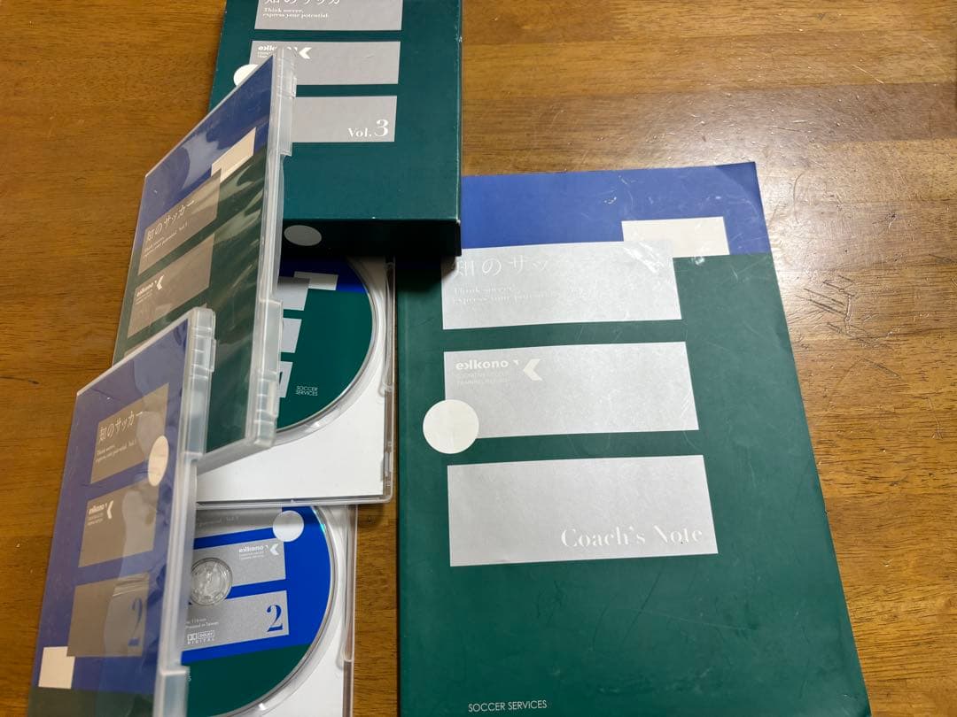 知のサッカー 第3巻 DVD テキスト付き