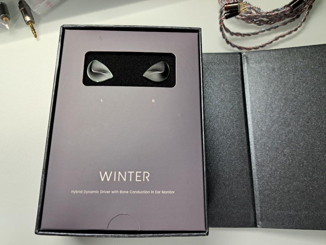 新品同様 Bqeyz Winter 4.4mm ブラック おまけ多数！