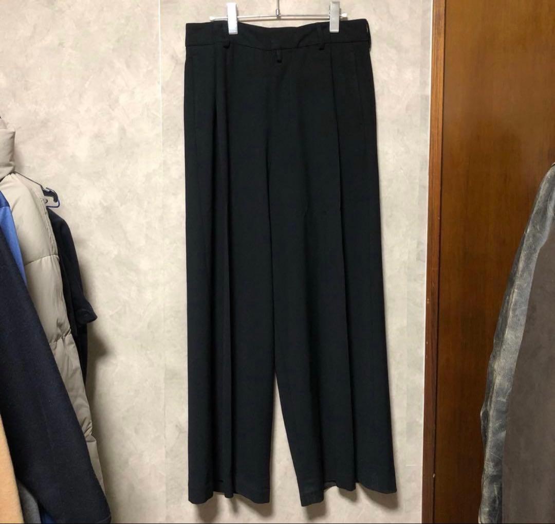 dries van noten ワイドスラックス