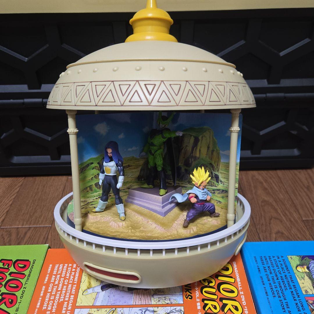 ドラゴンボールフィギュア　ジオラマセット全3巻カリン塔型ディスプレイ台付