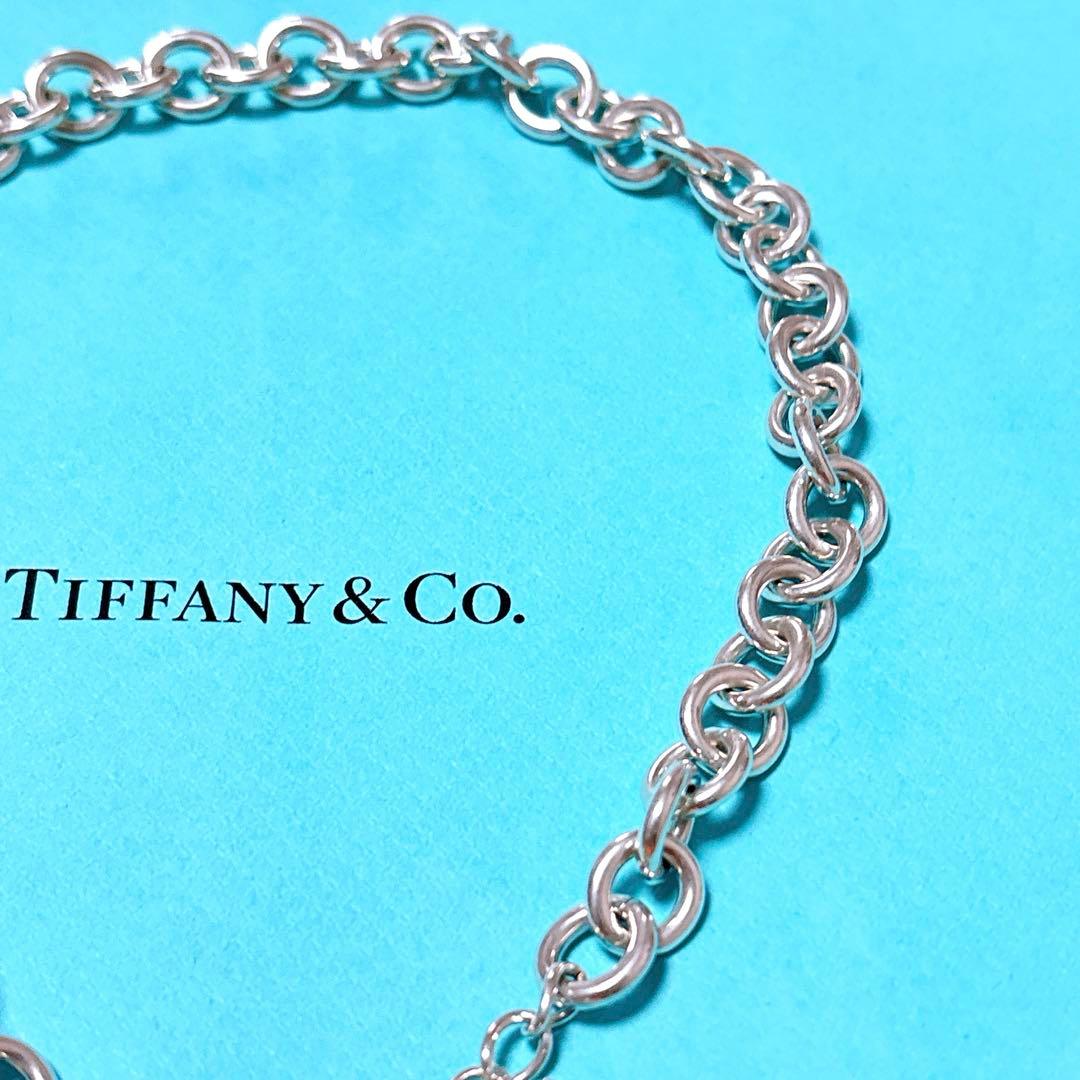 【美品】41.5cm ティファニー ハート トグル ネックレス SV925