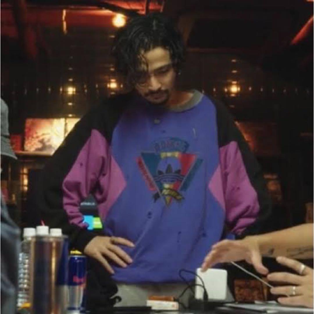 adidas 80s マルチカラースウェット 常田大希着用