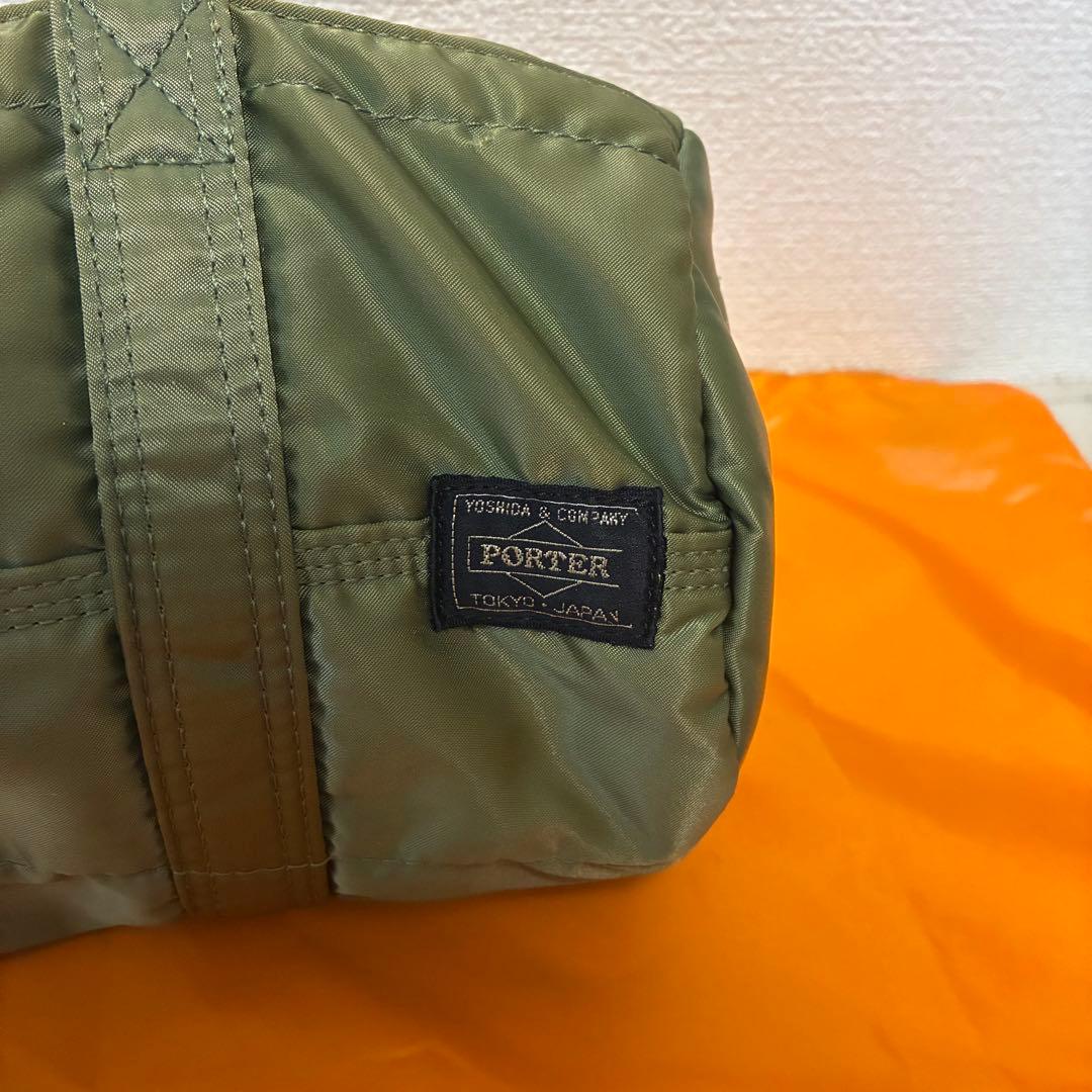 【希少】ポーター　タンカー　ミニボストンバッグＳ　セージグリーン