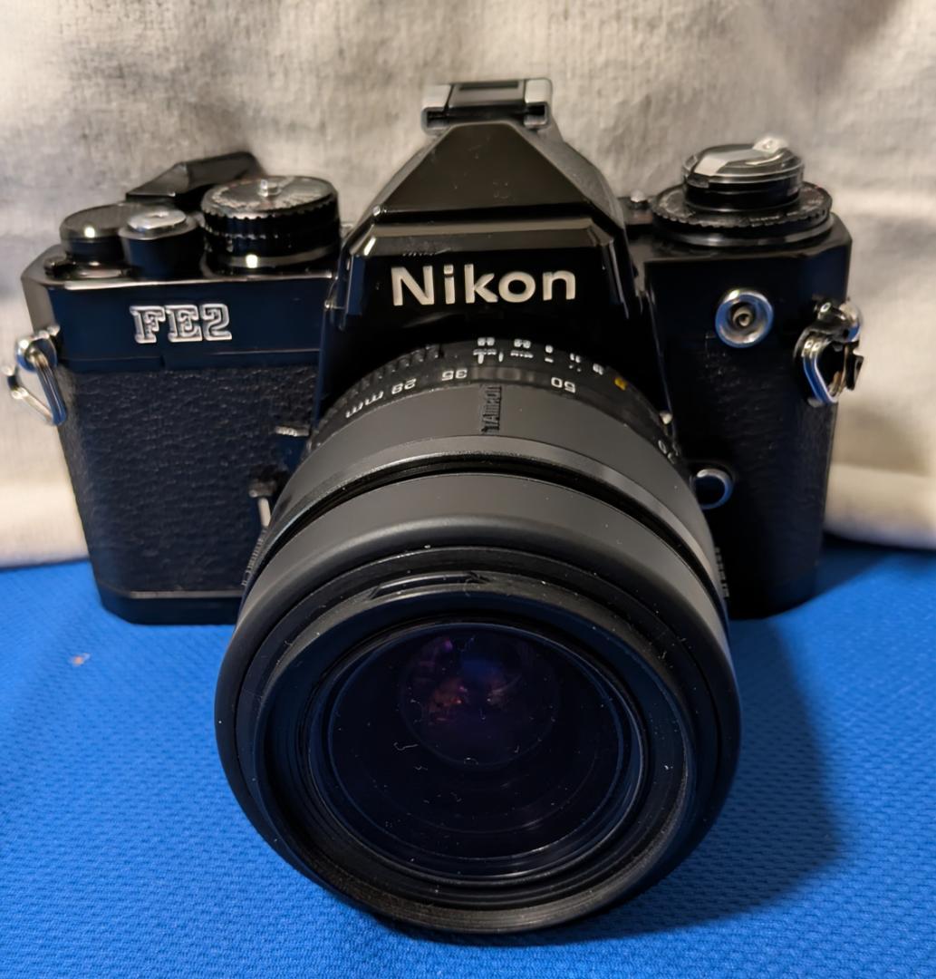 訳有 美品 Nikon FE2 動作確認済 タムロン 28-70mm+MF-16