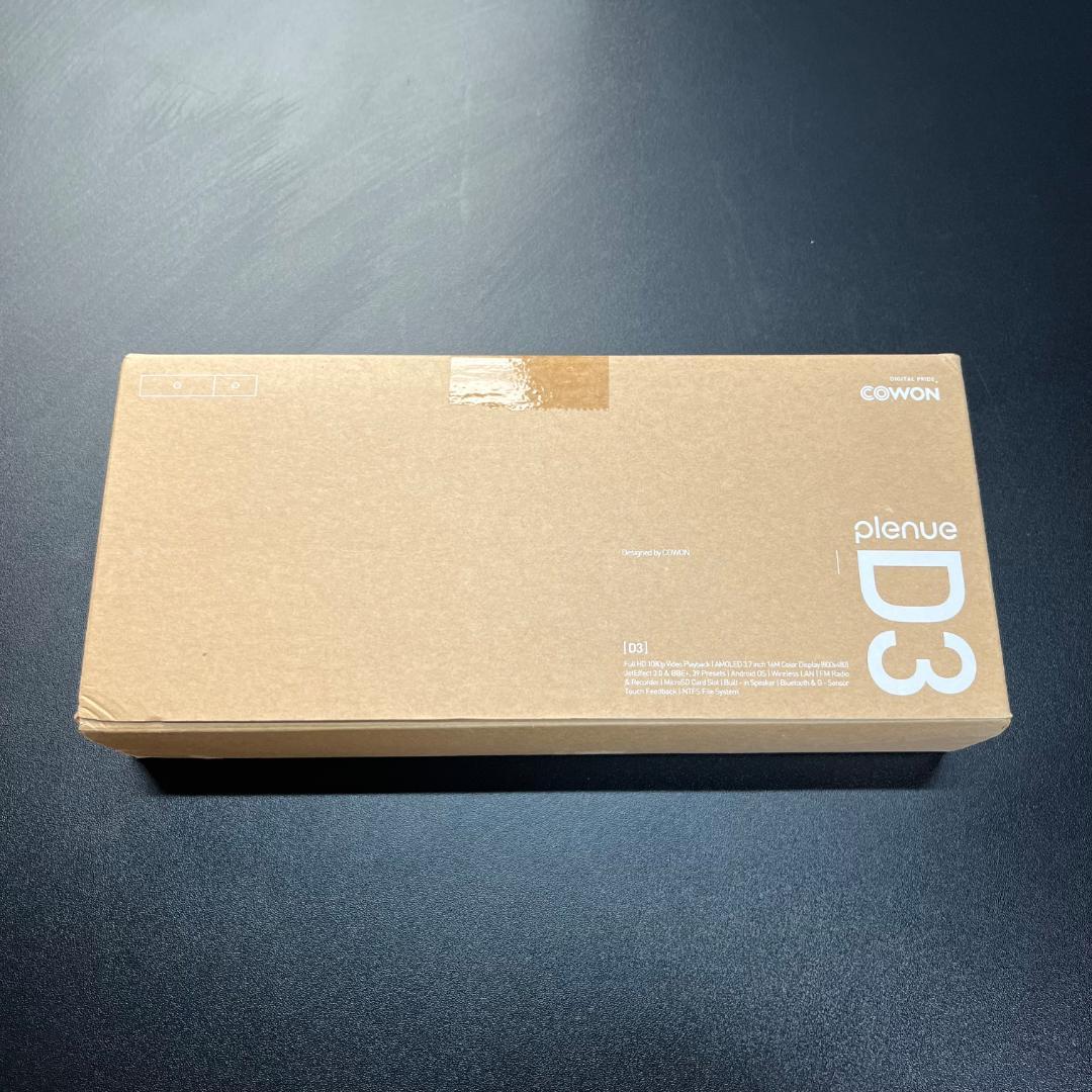 Cowon Plenue D3 ブラック DAPデジタルオーディオプレーヤー