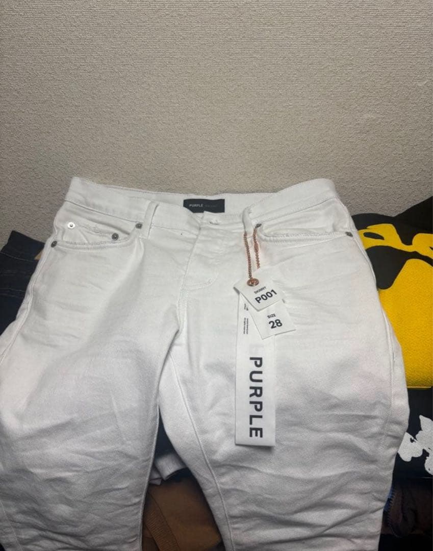 PURPLE BRAND ホワイトデニム 28サイズ