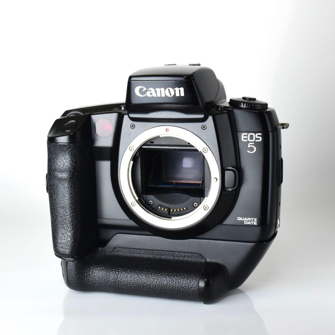 【美品】Canon EOS 5 QDボディ VG10 グリップ付