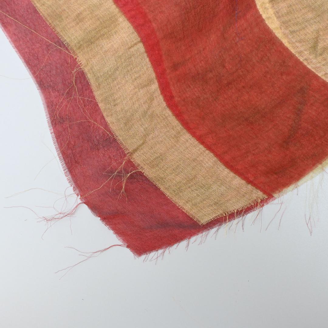 □ 45470★年 イフシックスワズナイン ストール アメリカ シルク100％