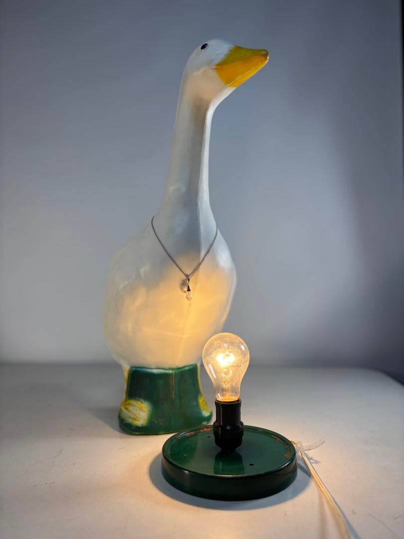 Fulham Road アヒル　ライト　ヴィンテージ　オブジェ　アメリカ製