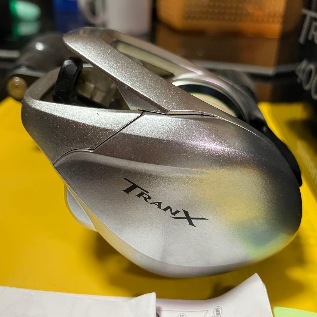 US SHIMANO TRANX400 HG カスタムハンドル/パーツ一式