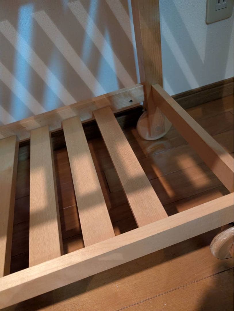 【送料込】IKEA フォルホイア キッチンワゴン 収納木製家具 動く棚 引き出し