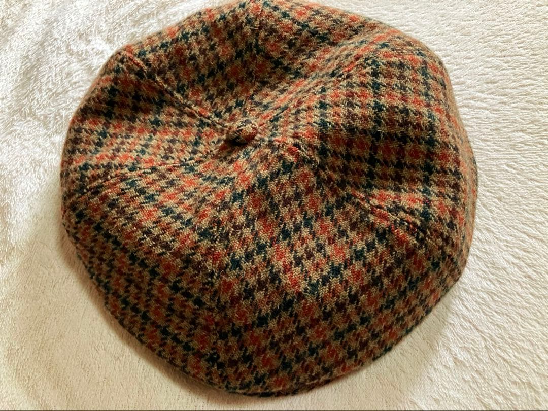 ナイジェルケーボン ハウンドトゥース BIG キャスケット 63cm