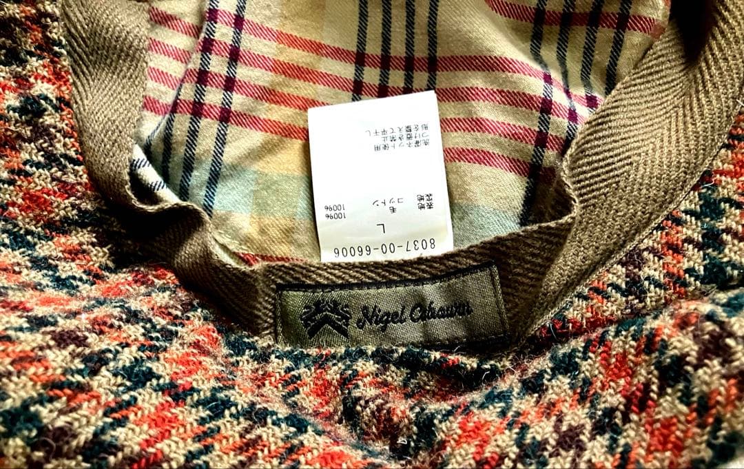 ナイジェルケーボン ハウンドトゥース BIG キャスケット 63cm