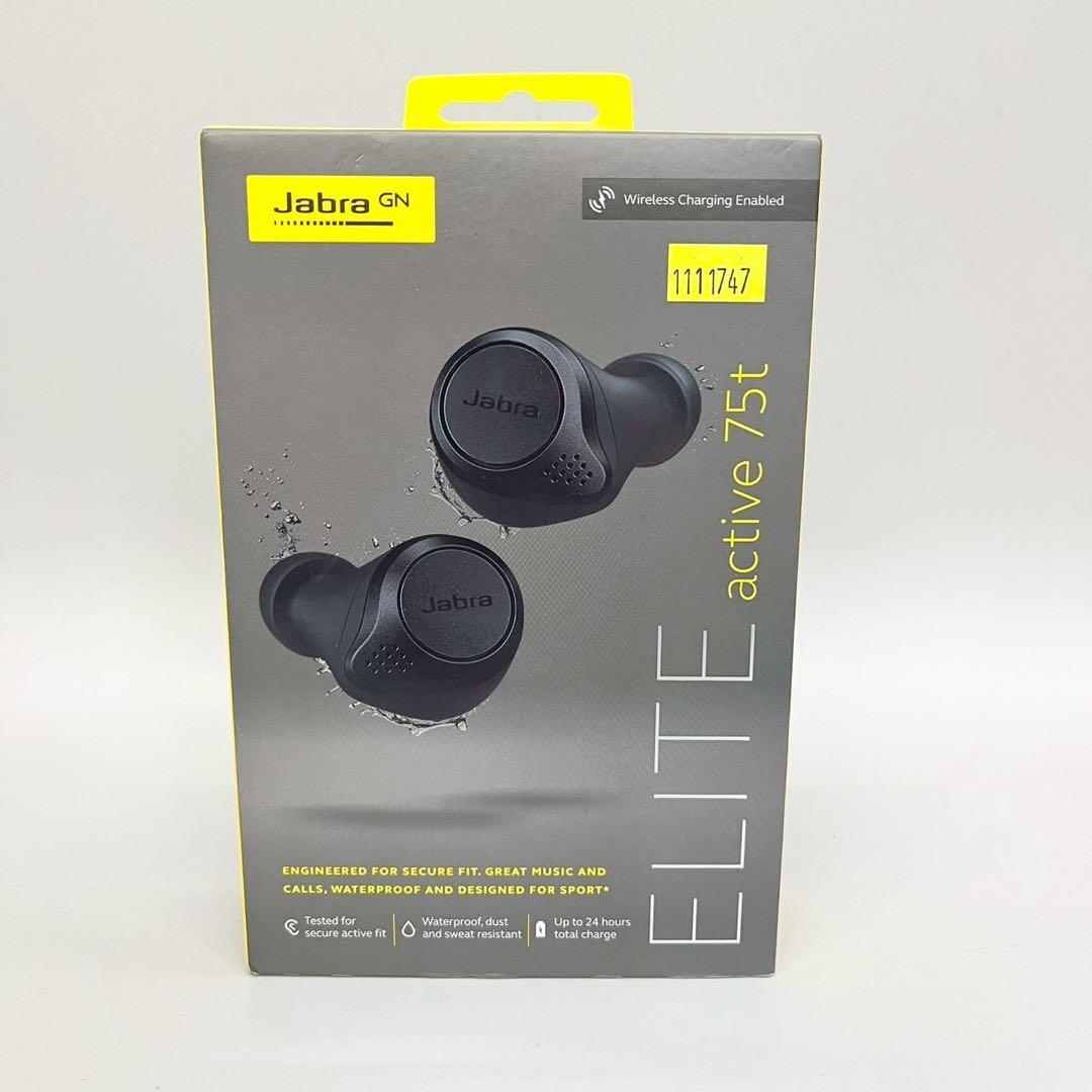 【新品未開封】Jabraワイヤレスイヤホン Elite Active 75t