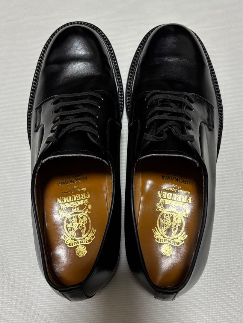 SCOTCH GRAIN FREUDENヒロカワ製靴 プレートゥレザーシューズ