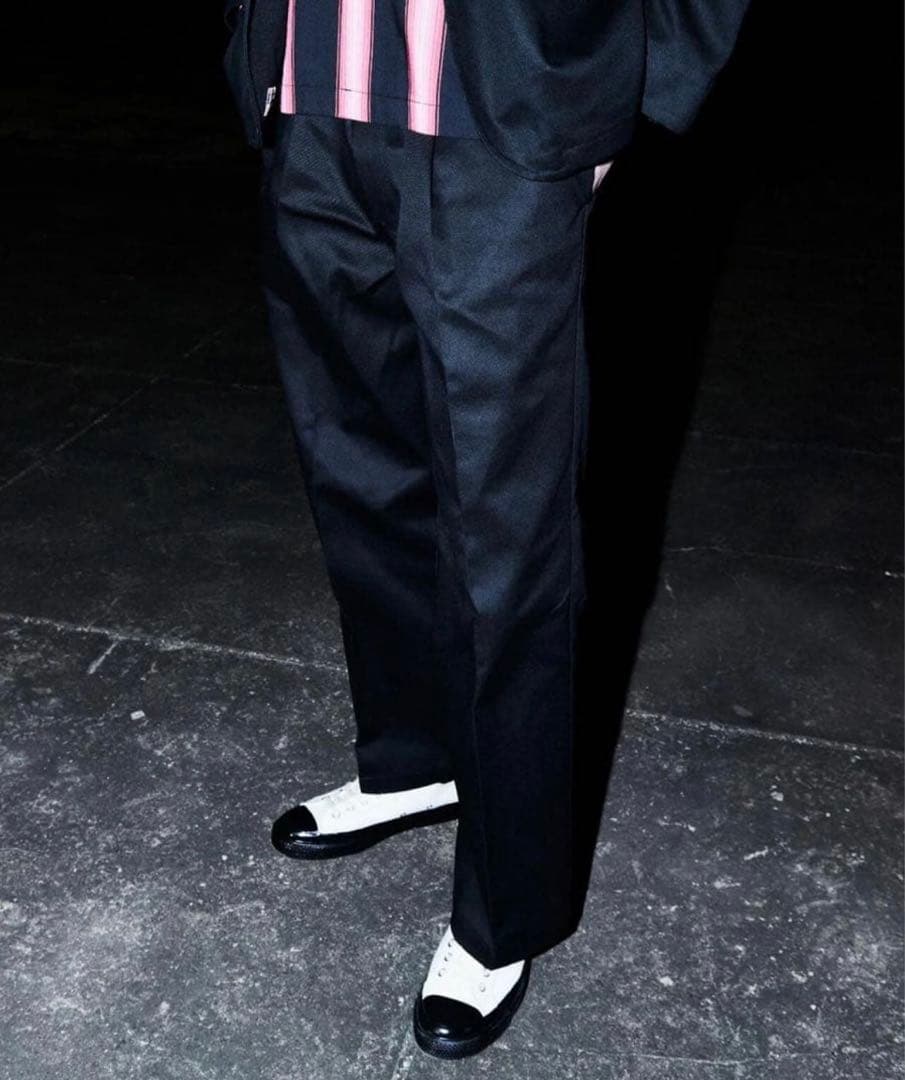 SCHOTT×DICKIES/TC WORK PANTS/TC ワークパンツ 黒