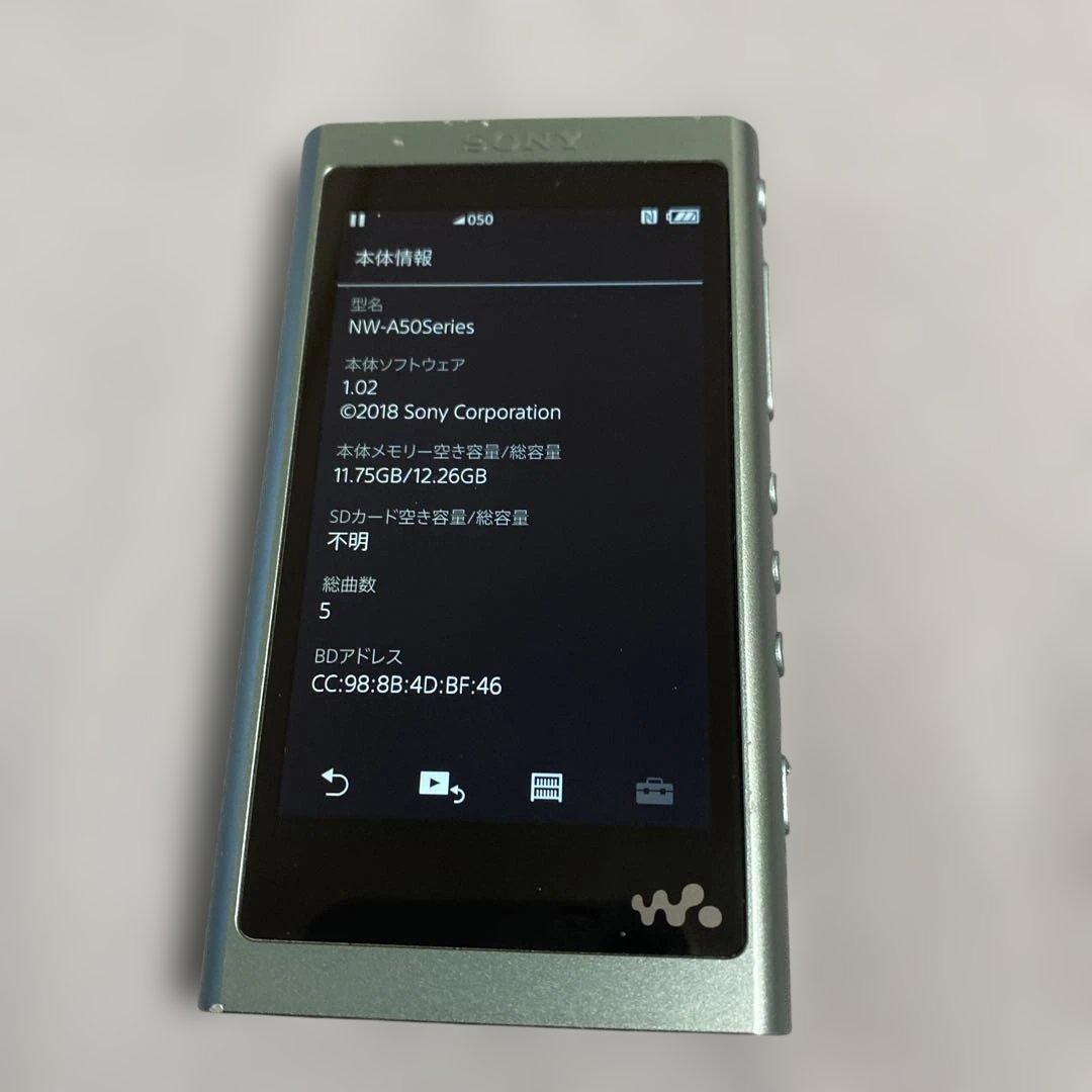 ソニー ウォークマン Aシリーズ 16GB NW-A55HN