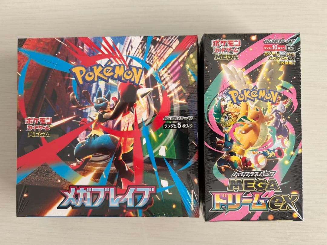 ポケモンカード　MEGAドリームex メガブレイブ　シュリンク付き