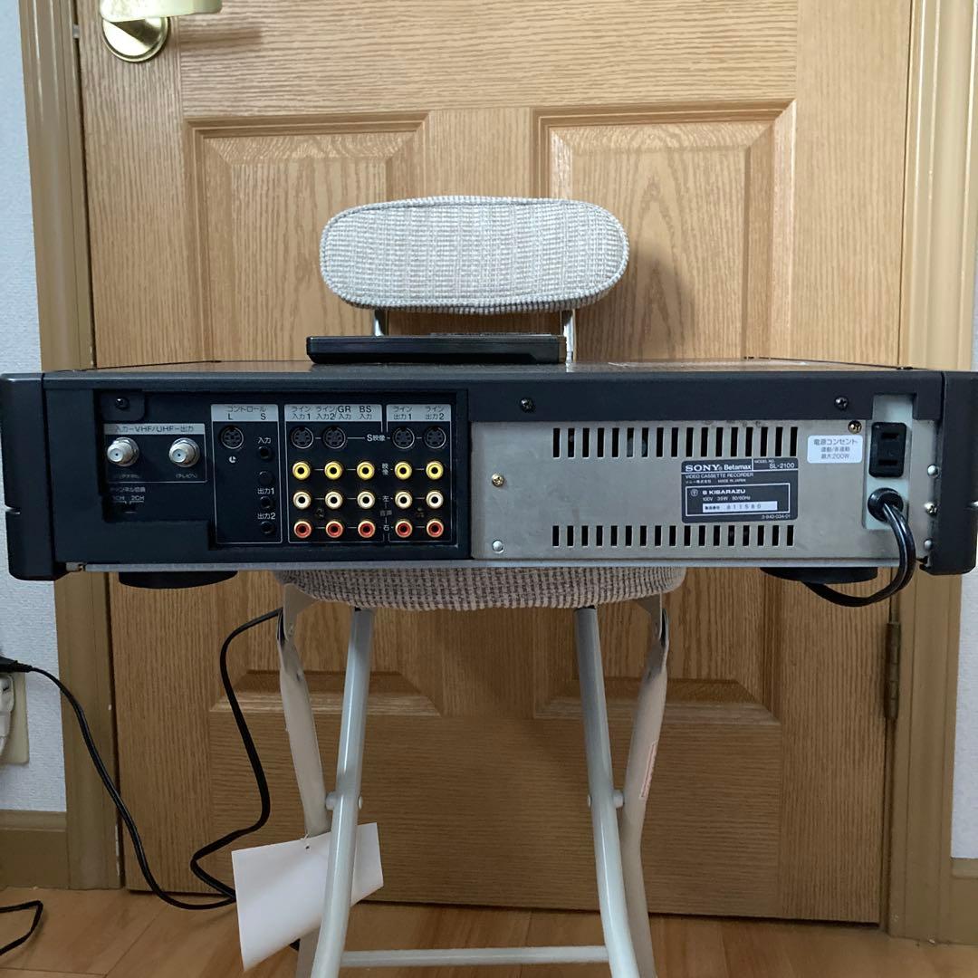 希少❗️オートトラッキング❗️SONY SL-2100 ベータデッキ