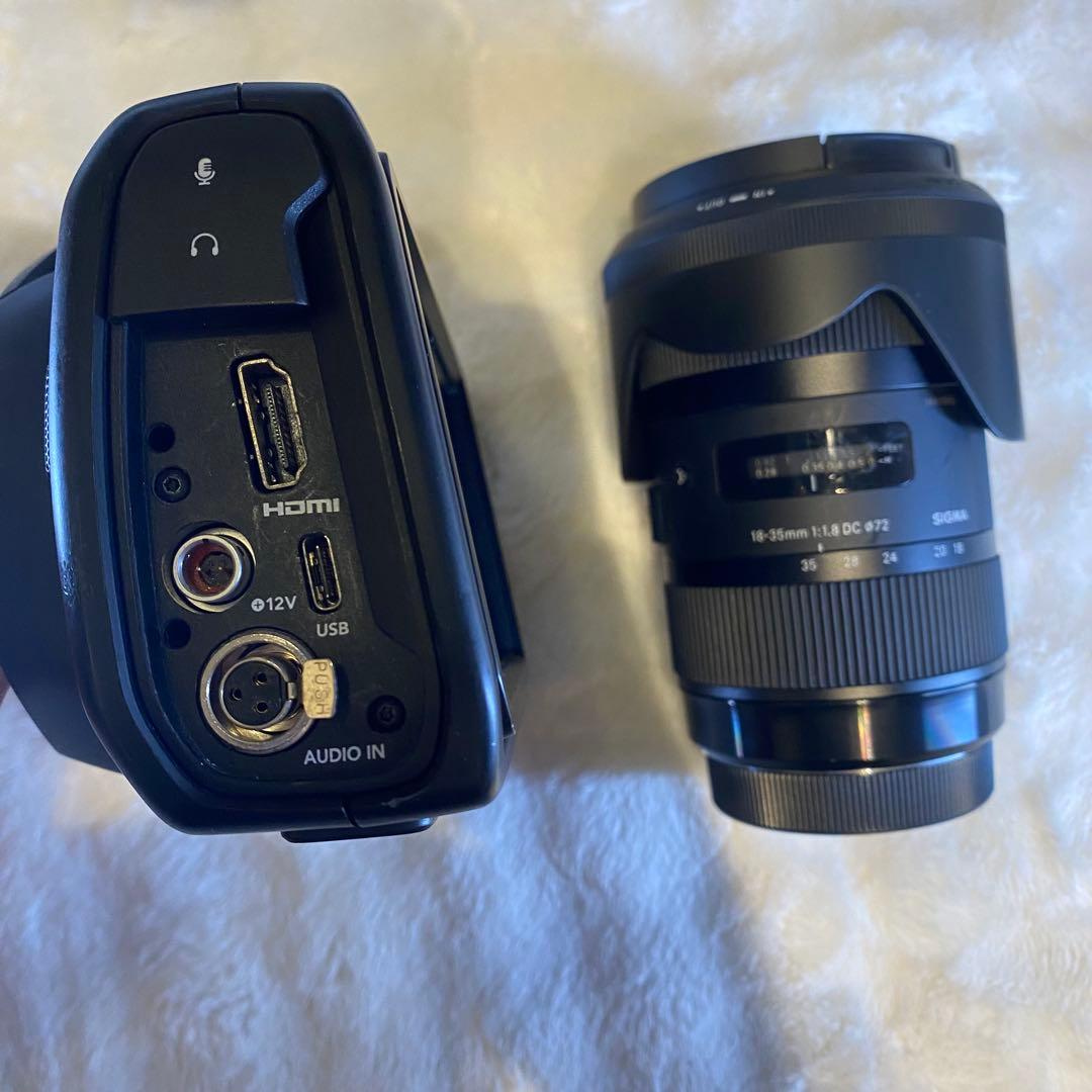 【値下げ中】すぐ使えるBMPCC4K +リグ&レンズ2個セット‼︎