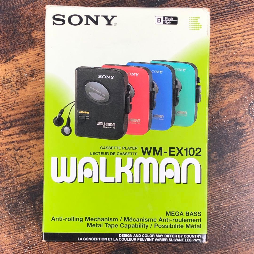 SONY WALKMAN ウォークマン WM-EX102 箱 説明書 レア 希少