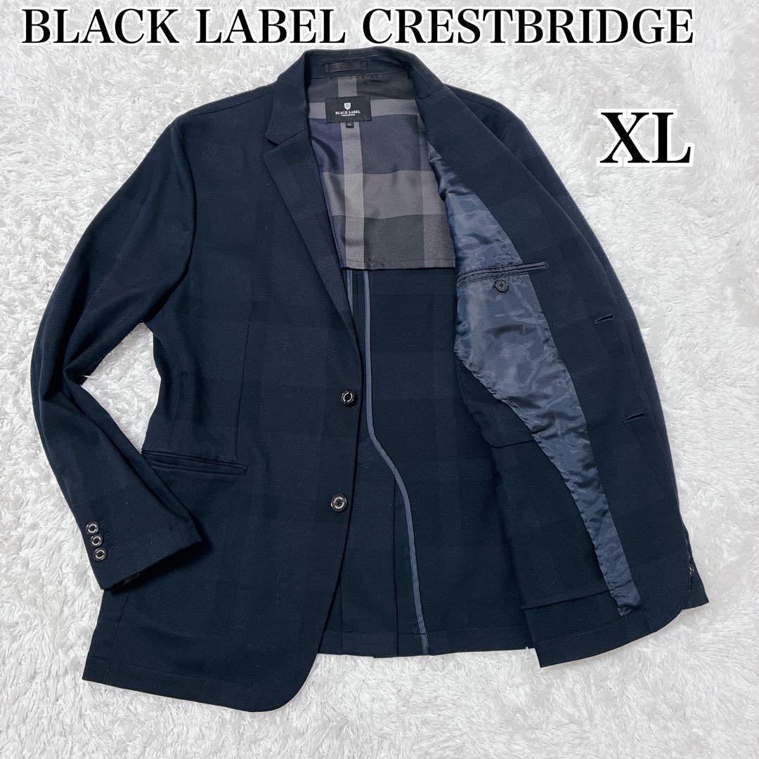 ブラックレーベルクレストブリッジ テーラードジャケット XL 洗える チェック