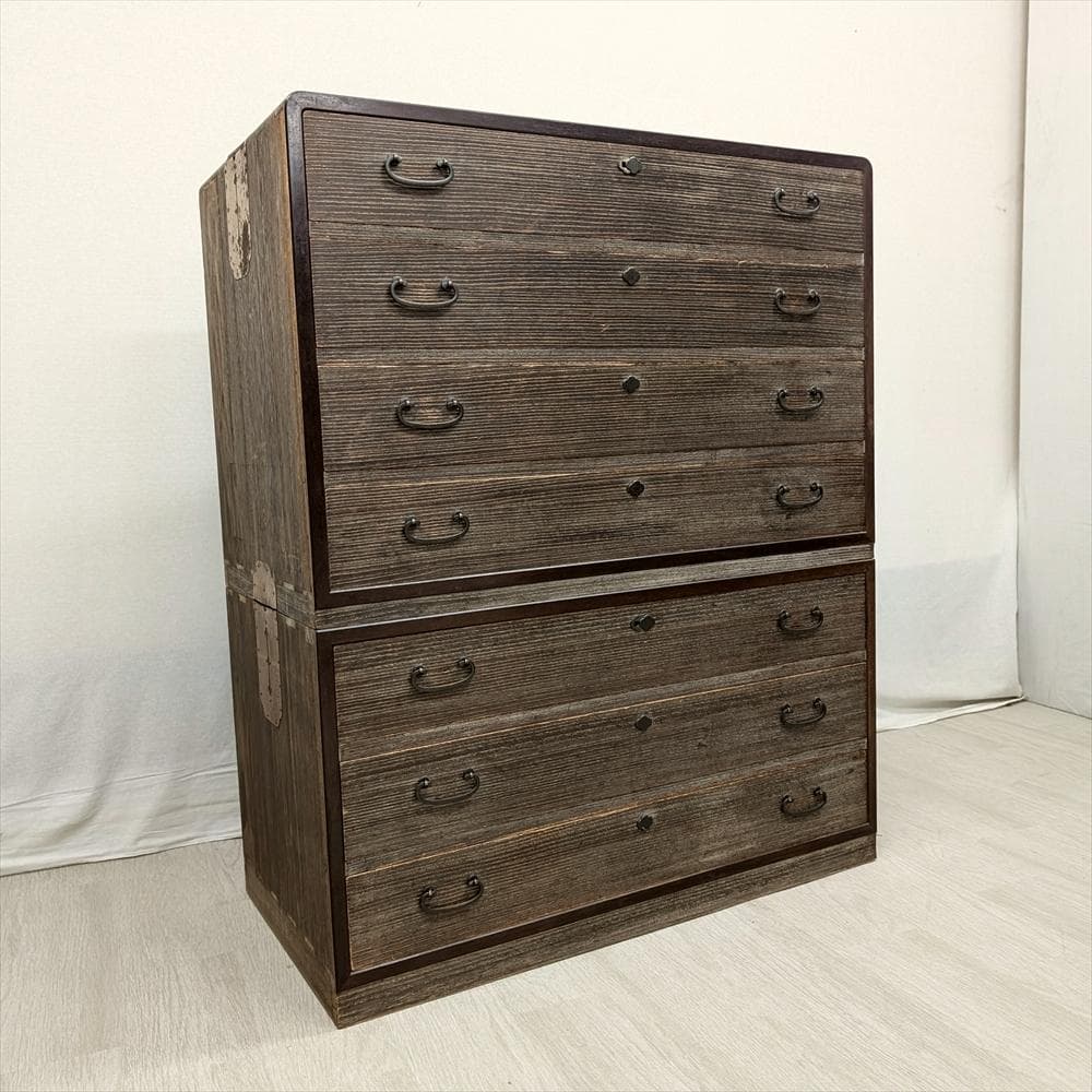 総桐　無垢　整理箪笥　箪笥　着物箪笥　和箪笥　タンス　引き出し　衣類　民藝　民芸