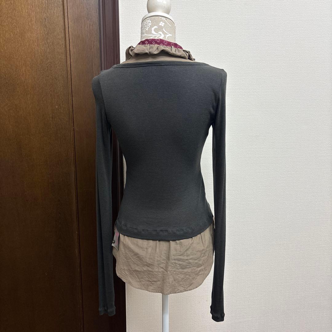 cop.copine 凝ったデザインのカットソーブラウス♡