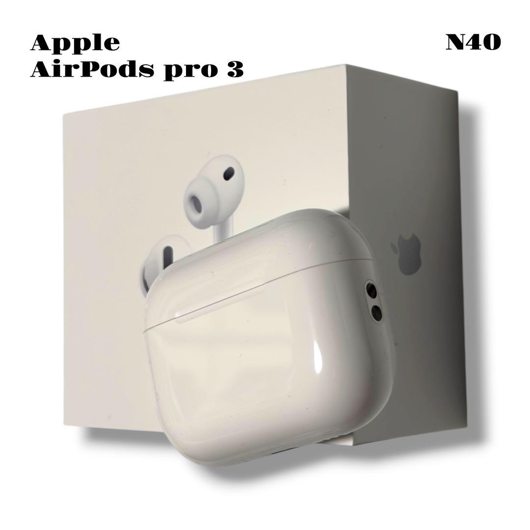新作！ Apple AirPods pro 3 エアポッズ プロ 白 2025年