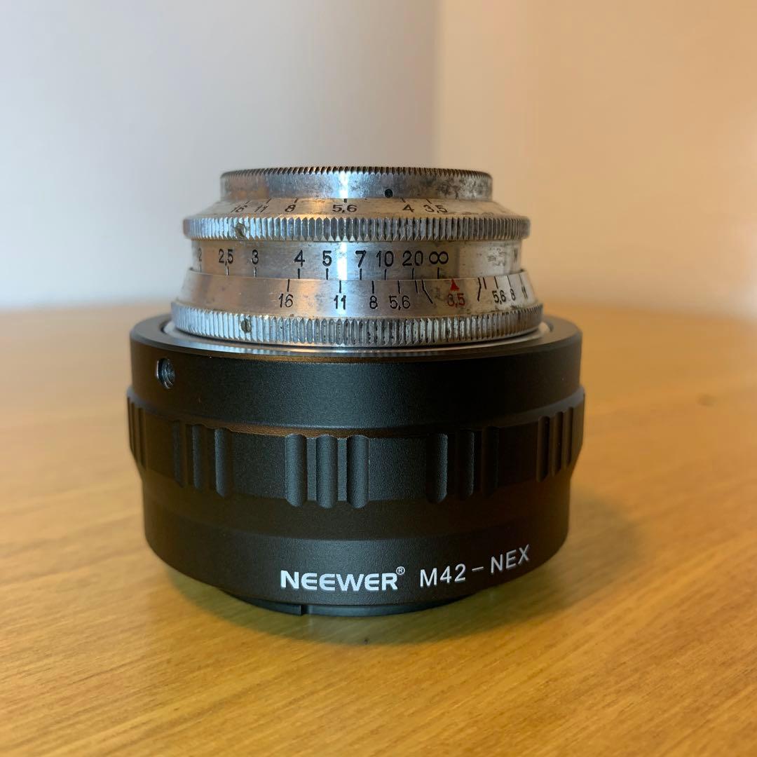 インダスター50 50mm F:3.5 マウントアダプタ付き レンズ遊び