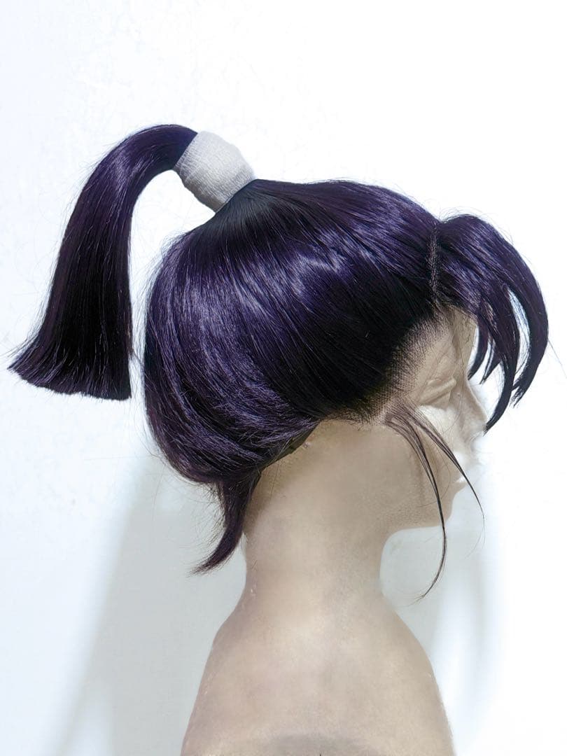 忍たま / 潮江文次郎 / ウィッグ 【セット済み】