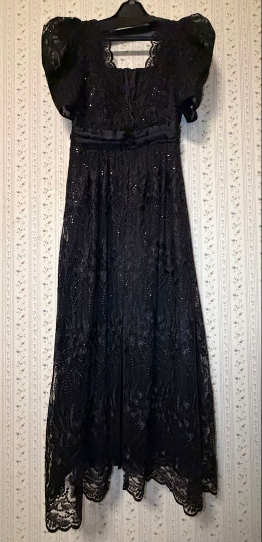 LILY BROWN レイヤードシャイニーグラスドレス